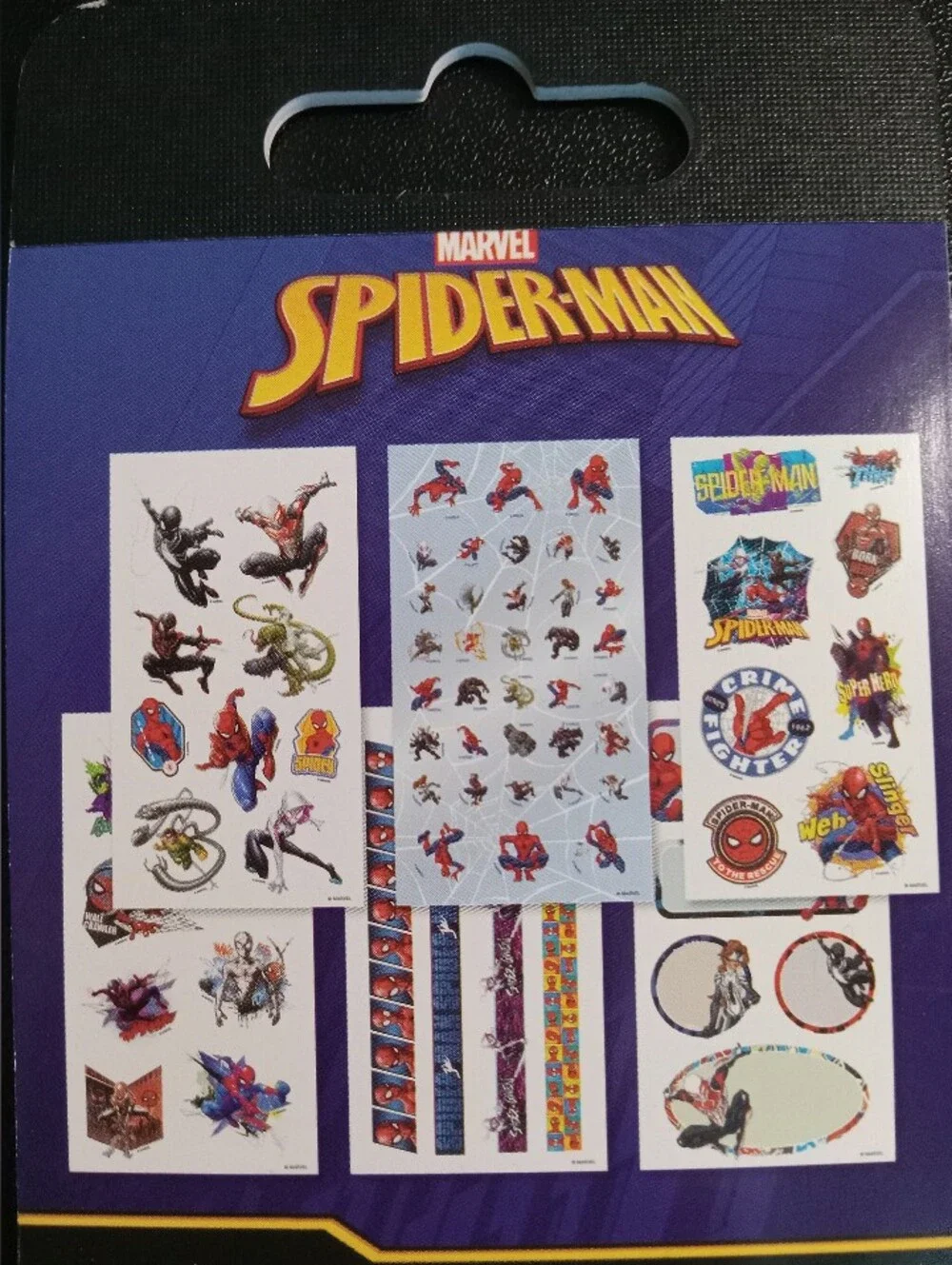 Marvel Spider-Man Sticker Pack - 6 Sheets